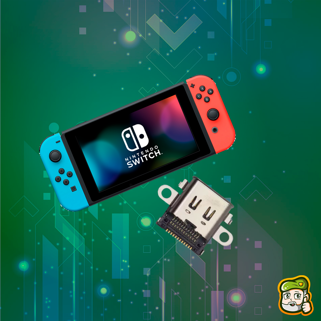 Cambio de Puerto USB-C – Nintendo Switch V1 / V2