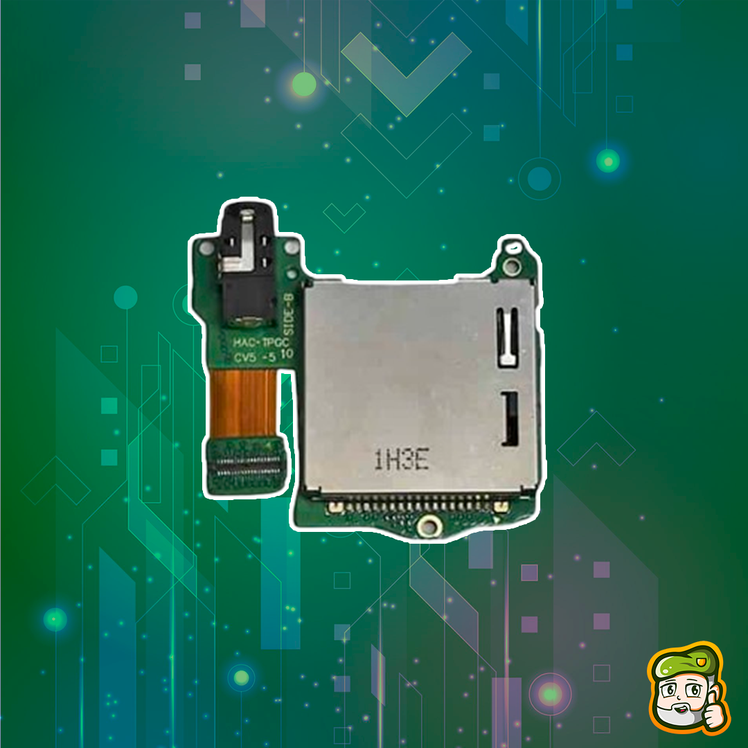 Cambio Placa Lectora de juegos y audio Nintendo Switch