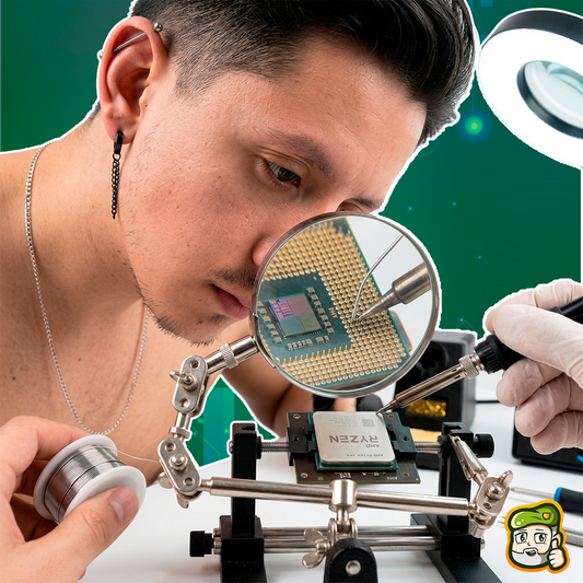 Reparación de Pines Dañados en CPU AMD